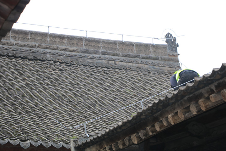 西安市长安区博物馆古建防雷接地工程