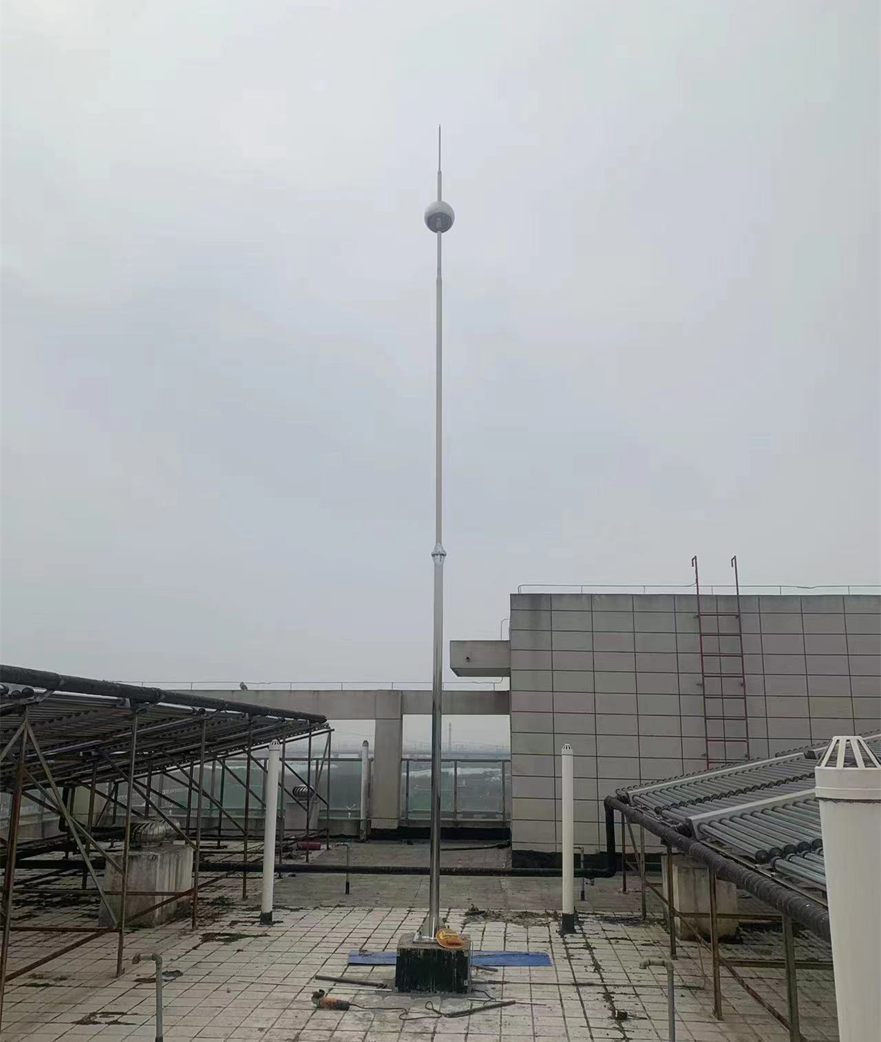 西安市沣河公路收费站防雷改造工程